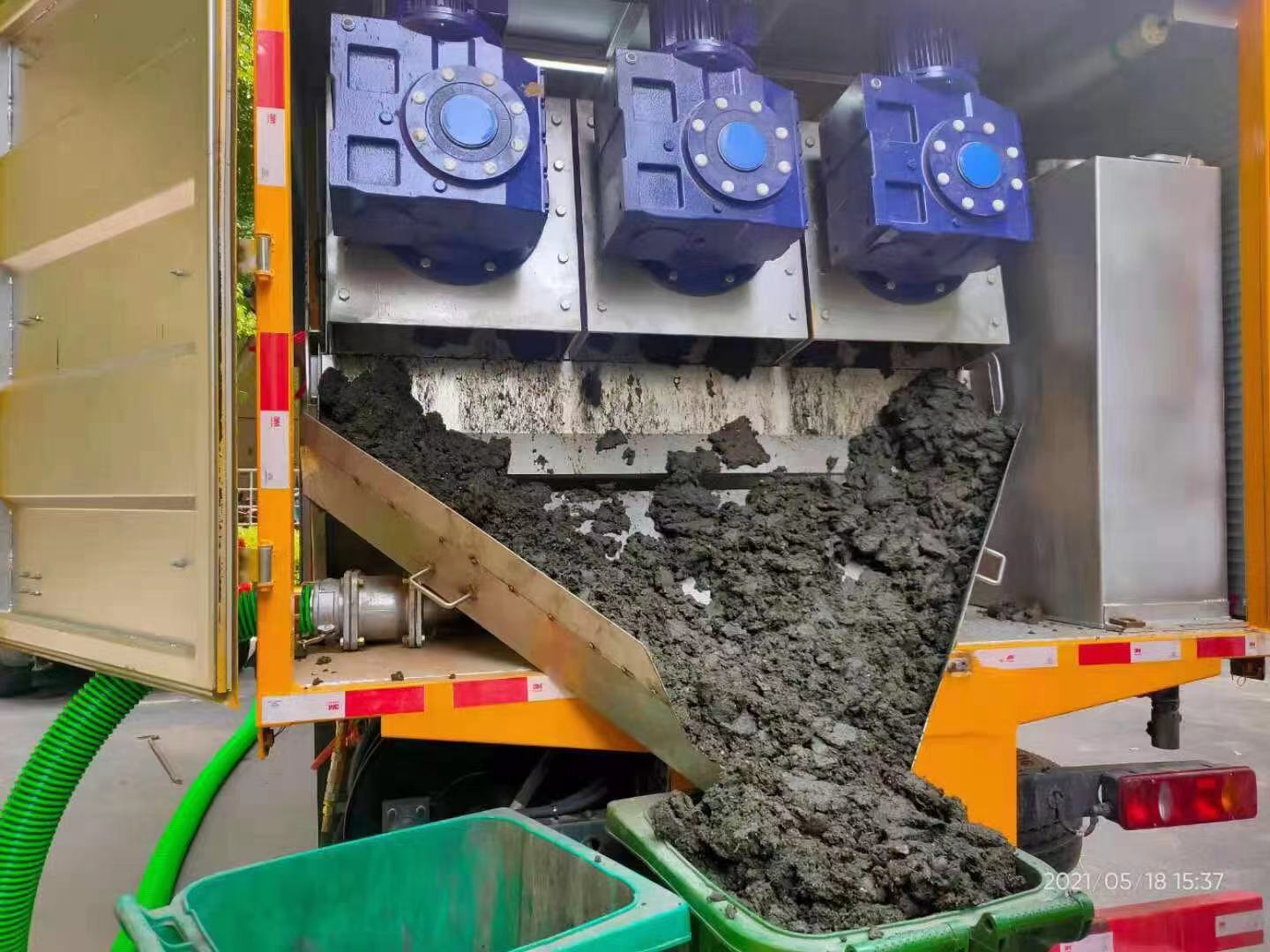 达州化粪池清掏城市维护站-泥浆净化干湿分离处理